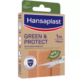 HANSAPLAST Green &amp; Protect plaster 6 cmx1 m, 1 pc