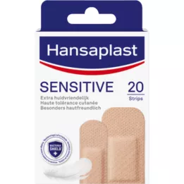 HANSAPLAST Sensitive plaster strips hautton light, 20 pcs