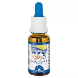 VITAMIN K2D3 oil Dr.Jacobs, 20 ml