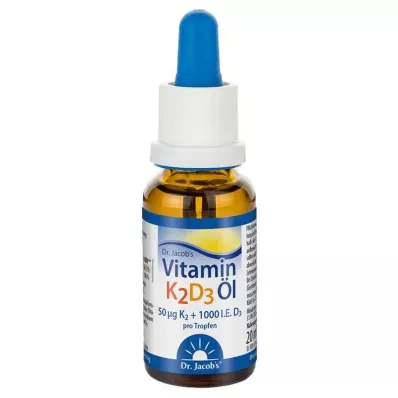 VITAMIN K2D3 oil Dr.Jacobs, 20 ml