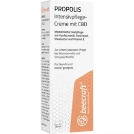 BEECRAFT Propolis CBD Intensive Care Cream, 75 ml