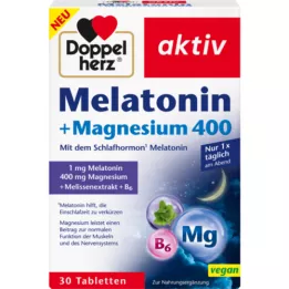 DOPPELHERZ Melatonin+Magnesium 400 tablets, 30 pcs