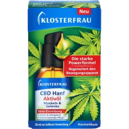 KLOSTERFRAU CBD Hemp Active Oil, 50 ml