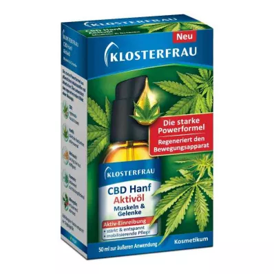KLOSTERFRAU CBD Hemp Active Oil, 50 ml