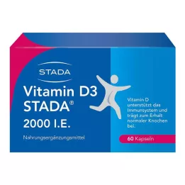 VITAMIN D3 STADA 2000 I.U. capsules, 60 pcs