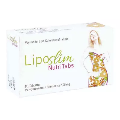LIPOSLIM NutriTabs tablets, 80 pcs LIPOSLIM NutriTabs tablets, 80 pcs