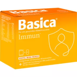 BASICA Immune drinking granulate+capsule for 7 days, 7 pcs
