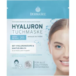 DERMASEL Hyaluron cloth mask, 1 pc