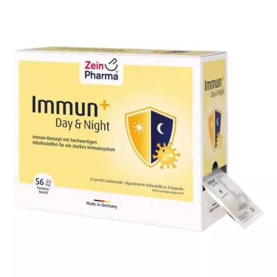 IMMUN+ DAY & Night Capsules sachet f.28 Ta., 56X4 pcs IMMUN+ DAY & Night Capsules sachet f.28 Ta., 56X4 pcs