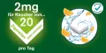 Instructions for use for nicorette chewing gum freshfruit, 2 mg nicotine, 210 pieces - 3