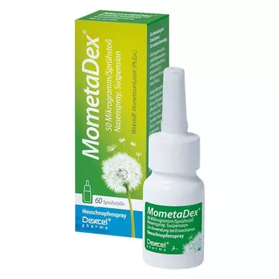 MOMETADEX 50 μg/spray nasal spray suspension 60 spray, 10 g MOMETADEX 50 μg/spray nasal spray suspension 60 spray, 10 g