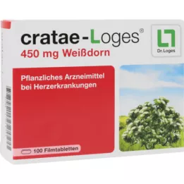 CRATAE-LOGES 450 mg Hawthorn film-coated tablets, 100 pcs