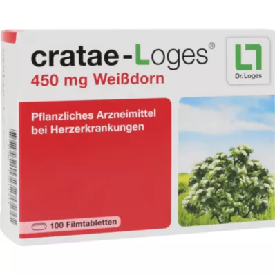 CRATAE-LOGES 450 mg Hawthorn film-coated tablets, 100 pcs