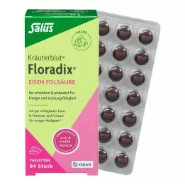 FLORADIX Iron Folic Acid Tablets, 84 Capsules