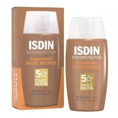 ISDIN Fotoprotector Fusion Water Col.bronze SPF 50, 50 ml ISDIN Fotoprotector Fusion Water Col.bronze SPF 50, 50 ml