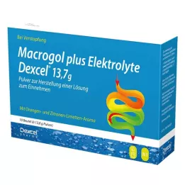 MACROGOL plus Electrolytes Dexcel 13.7 g PLE, 10 pcs