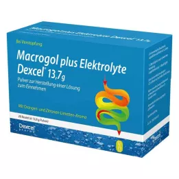 MACROGOL plus electrolytes Dexcel 13.7 g PLE, 20 pcs