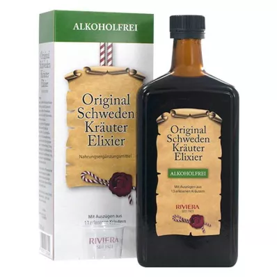 RIVIERA Original Schwedenkräuter Elixir alcohol-free, 500 ml RIVIERA Original Schwedenkräuter Elixir alcohol-free, 500 ml