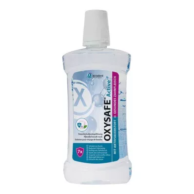 MIRADENT Oxysafe Active Mouthwash Active Oxygen, 500 ml MIRADENT Oxysafe Active Mouthwash Active Oxygen, 500 ml