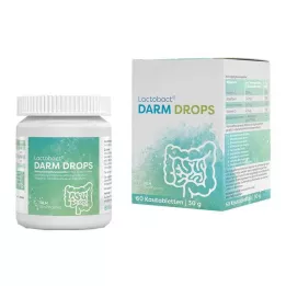 LACTOBACT DARM DROPS Chewable tablets, 60 pcs