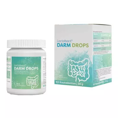 LACTOBACT DARM DROPS Chewable tablets, 60 pcs