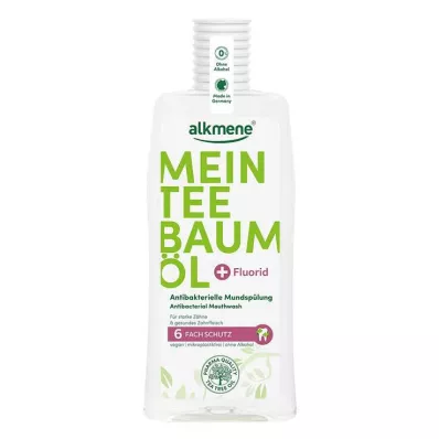 ALKMENE My Tea Tree Oil Antibacterial Mouthwash, 500 ml ALKMENE My Tea Tree Oil Antibacterial Mouthwash, 500 ml