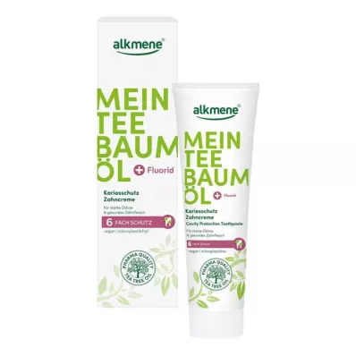 ALKMENE My Tea Tree Oil Anti-Caries Toothpaste, 100 ml ALKMENE My Tea Tree Oil Anti-Caries Toothpaste, 100 ml