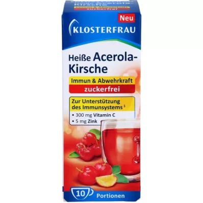 KLOSTERFRAU hot acerola cherry sugar-free gran., 10X5 g