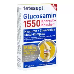 TETESEPT Glucosamine 1550 film-coated tablets, 40 pcs