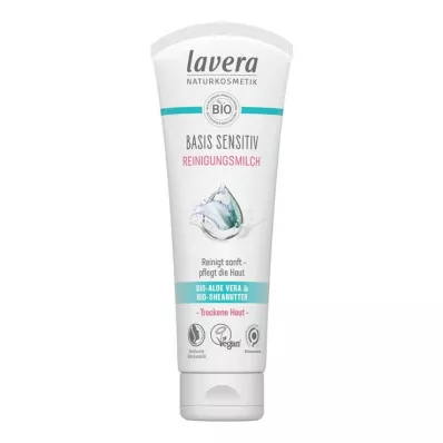 Lavera basis sensitive cleansing milk, 125 ml