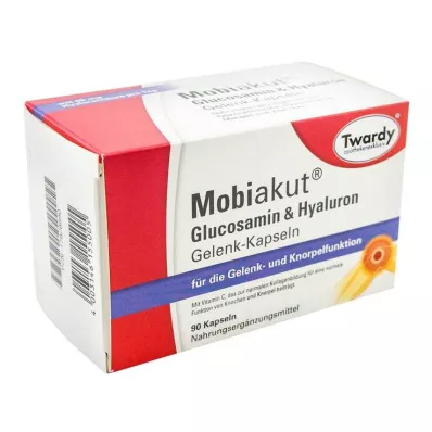 Mobiakut Glucosamine & Hyaluronic Joint Capsules, 90 pcs Mobiakut Glucosamine & Hyaluronic Joint Capsules, 90 pcs