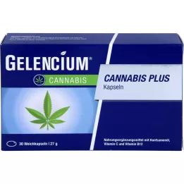 GELENCIUM Cannabis Plus Capsules, 30 Capsules