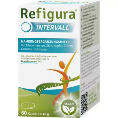 REFIGURA Interval Capsules, 60 Capsules