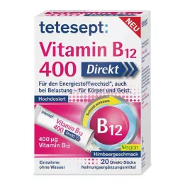 TETESEPT Vitamin B12 400 Direct Sticks, 20 pcs