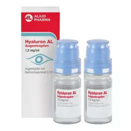 HYALURON AL Eye drops 1.5 mg/ml, 2X10 ml