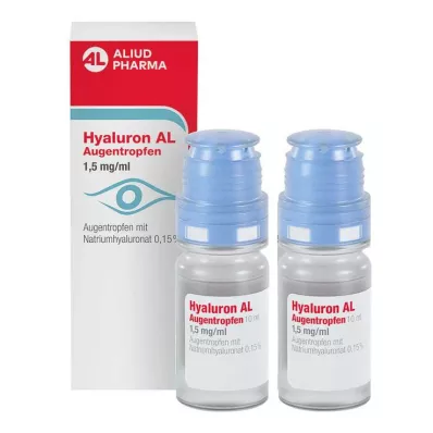 HYALURON AL Eye drops 1.5 mg/ml, 2X10 ml