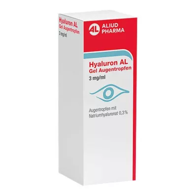 Hyaluronic acid AL gel eye drops 3 mg / ml, 1X10 ml Hyaluronic acid AL gel eye drops 3 mg / ml, 1X10 ml
