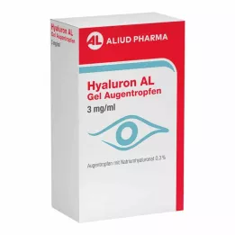 HYALURON AL Gel eye drops 3 mg/ml, 2X10 ml