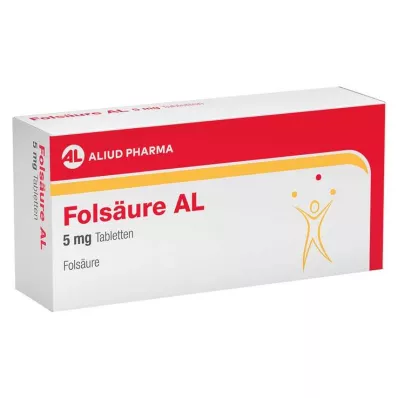 FOLSÄURE AL 5 mg tablets, 20 pcs
