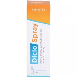 DICLOSPRAY 40 mg/g spray for skin application, 25 g