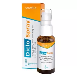 DICLOSPRAY 40 mg/g spray for skin application, 25 g