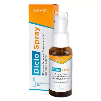 DICLOSPRAY 40 mg/g spray for skin application, 25 g DICLOSPRAY 40 mg/g spray for skin application, 25 g