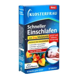 KLOSTERFRAU Faster Sleep Tablets, 30 Capsules