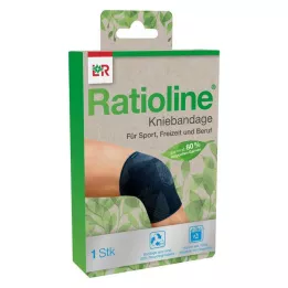 RATIOLINE Knee bandage size L, 1 pc