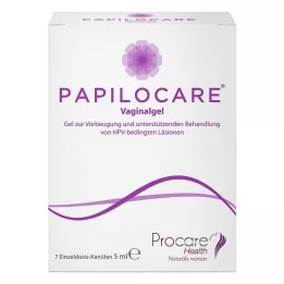 PAPILOCARE Vaginal gel, 7X5 ml