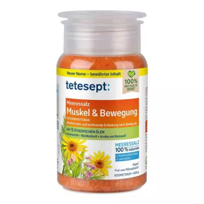 TETESEPT Sea salt muscle & Exercise, 600 g TETESEPT Sea salt muscle & Exercise, 600 g
