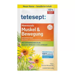 TETESEPT Sea salt muscle &amp; Exercise, 80 g
