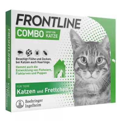 FRONTLINE Combo Spot on cat skin preparation, 6 pcs