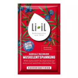 LI-IL Juniper Muscle Relaxation Bath Salts, 80 g