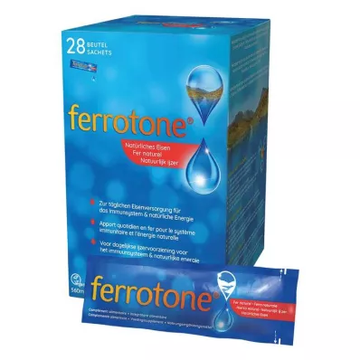 FERROTONE Natural iron sachet, 28X20 ml FERROTONE Natural iron sachet, 28X20 ml